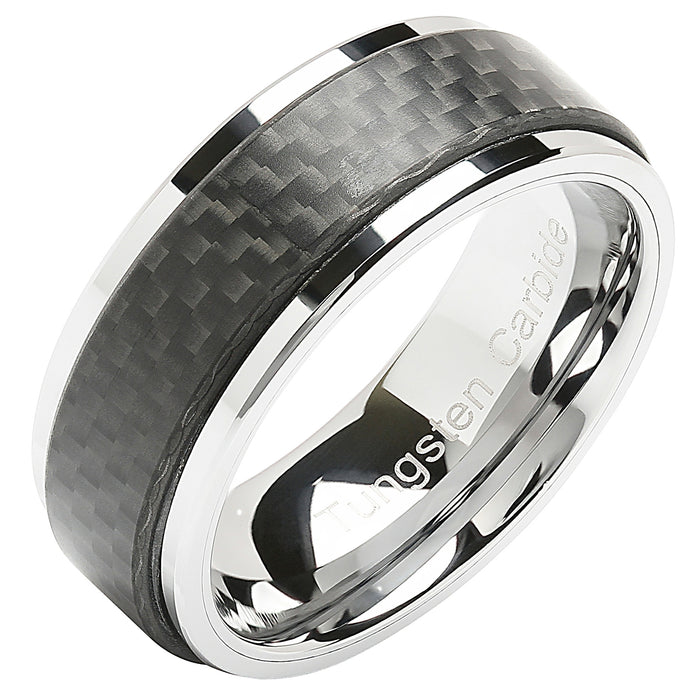 Carbon Fiber Men's Wedding Ring